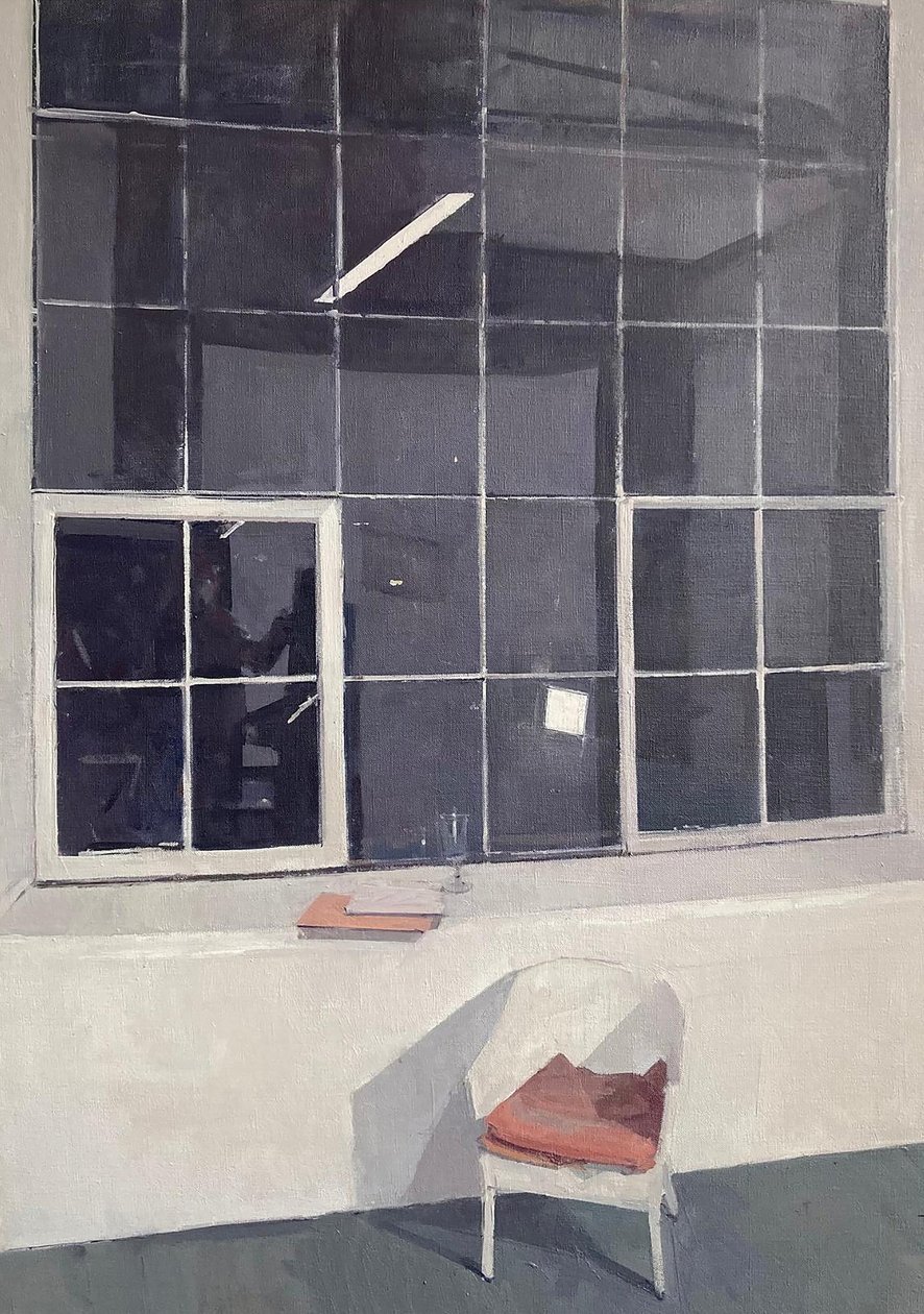 Studio Interior at Night, 2022 by Jason Line