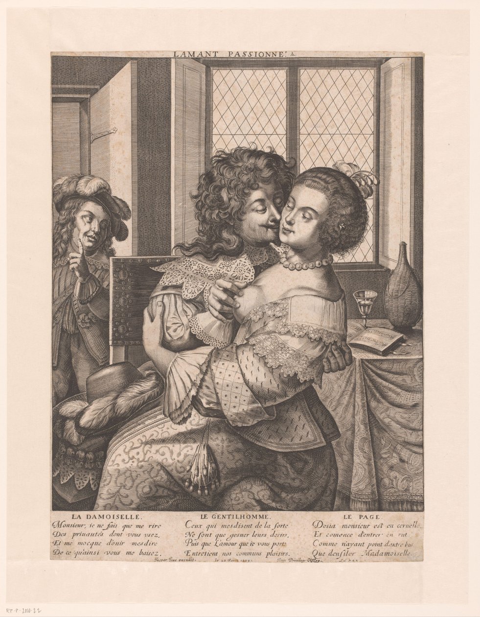 Passionate Lover by Jaspar de Isaac (attributed to)