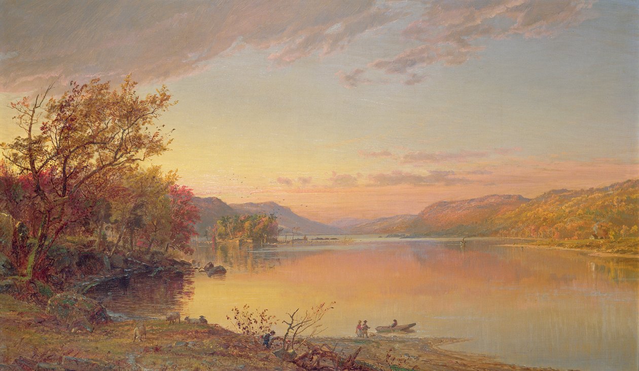 Lake George, NY by Jasper Francis Cropsey