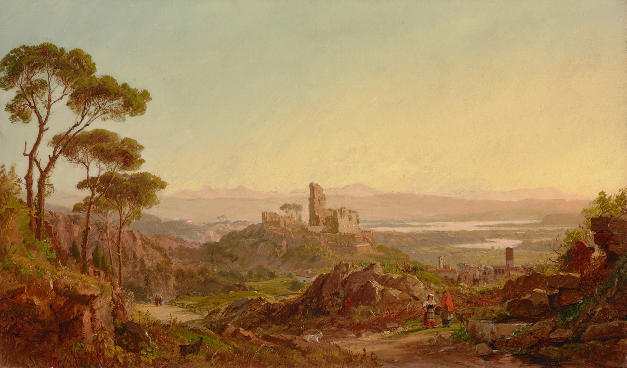 Ruins at Narni, Italy 1875 by Jasper Francis Cropsey