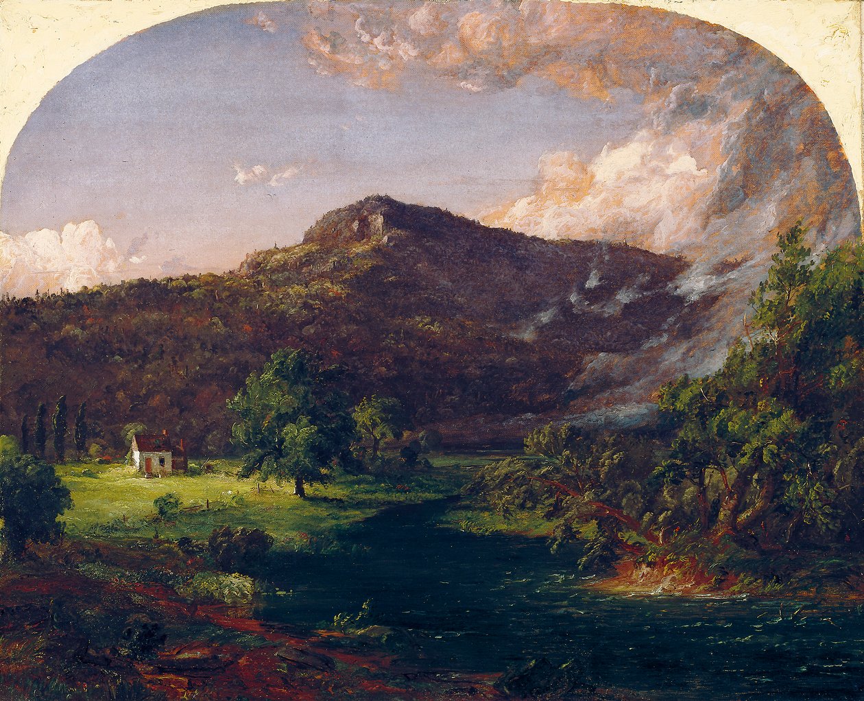 Tourn Mountain, Head Quarters of Washington, Rockland Co., New York by Jasper Francis Cropsey