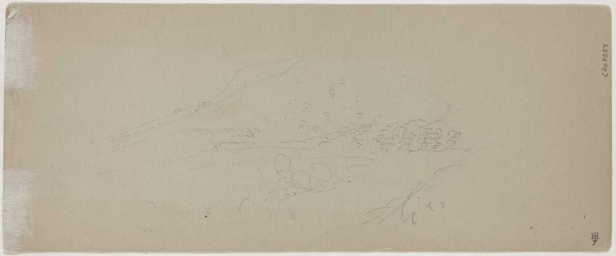 View of a Mountain by Jasper Francis Cropsey