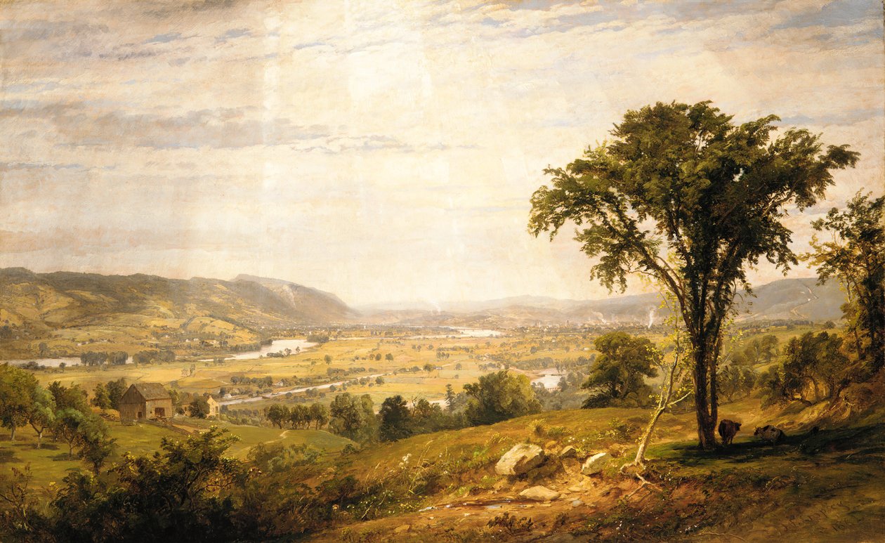 Wyoming Valley, Pennsylvania by Jasper Francis Cropsey