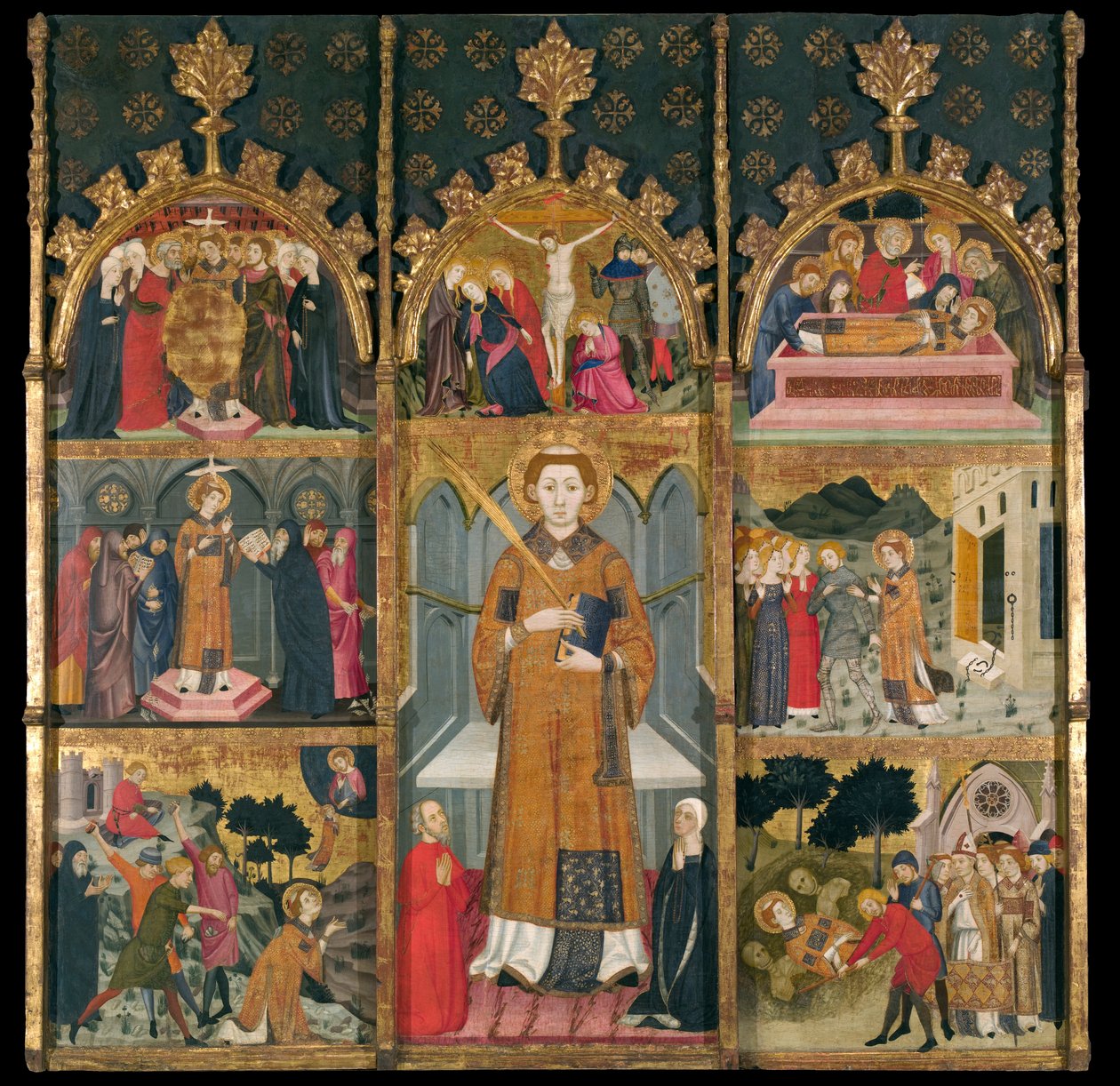 Altarpiece of Saint Stephen by Jaume Serra