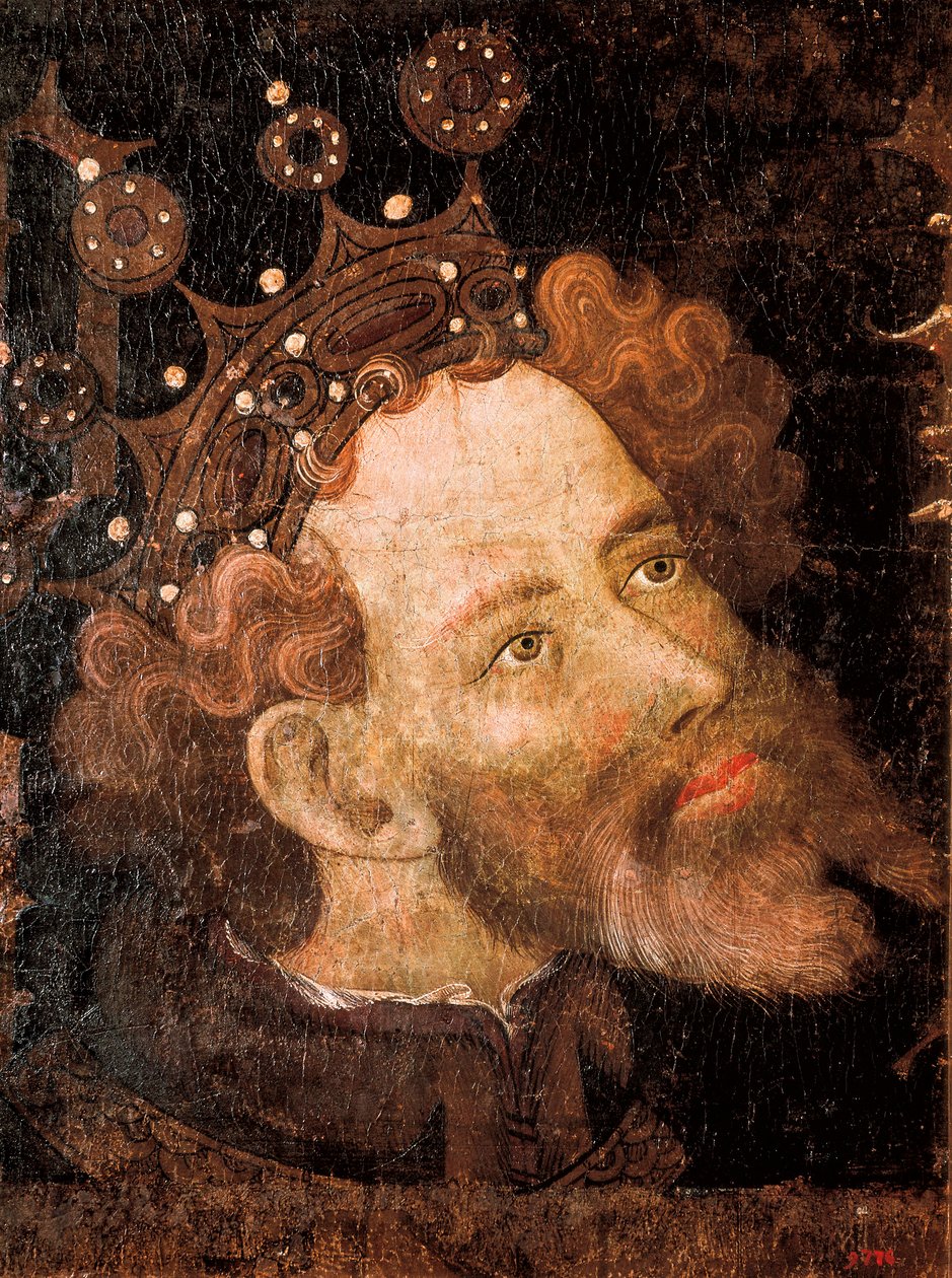 Peter IV of Aragon (detail) by Jaume Mateu