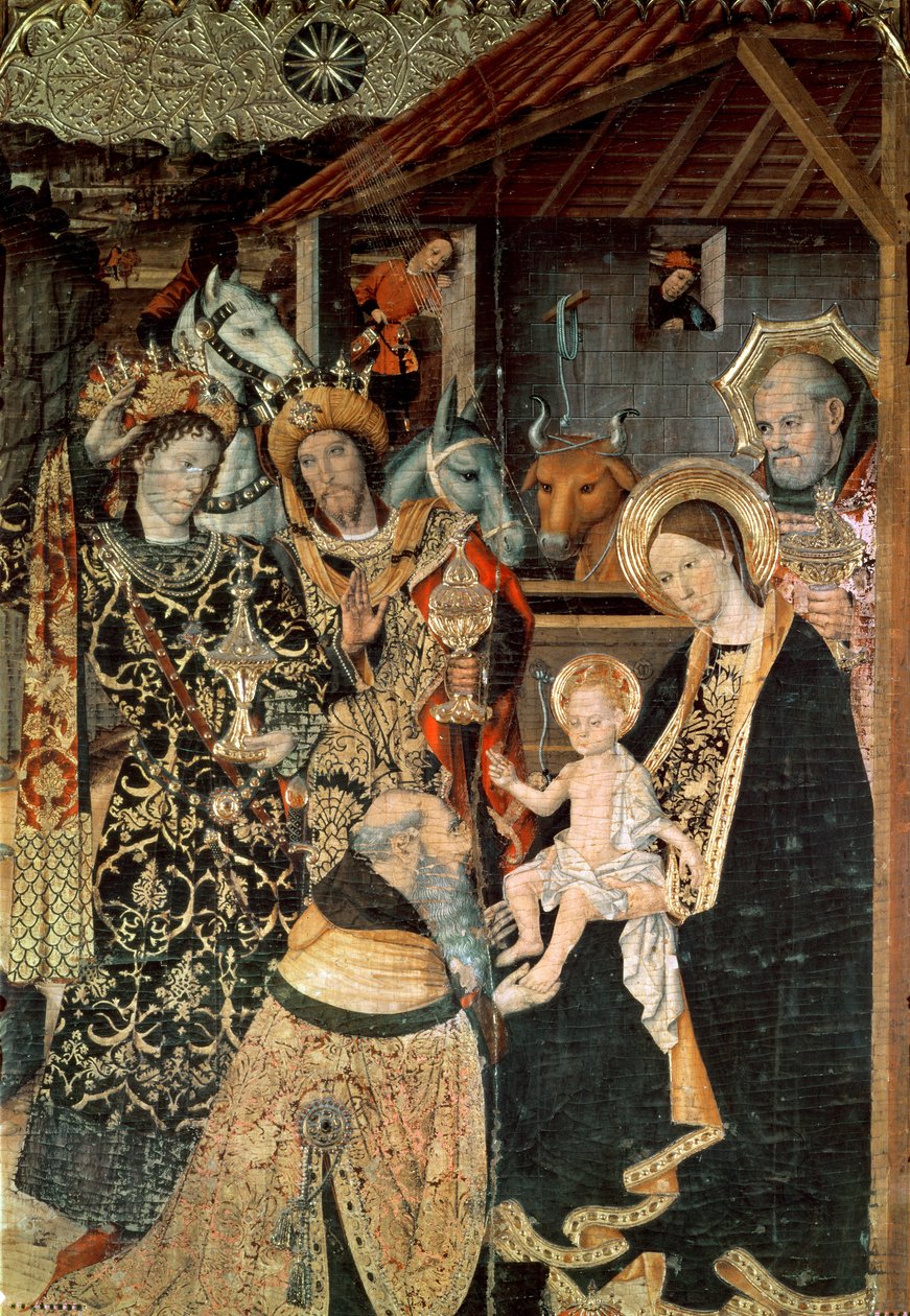 Adoration of the Kings by Jaume Huguet
