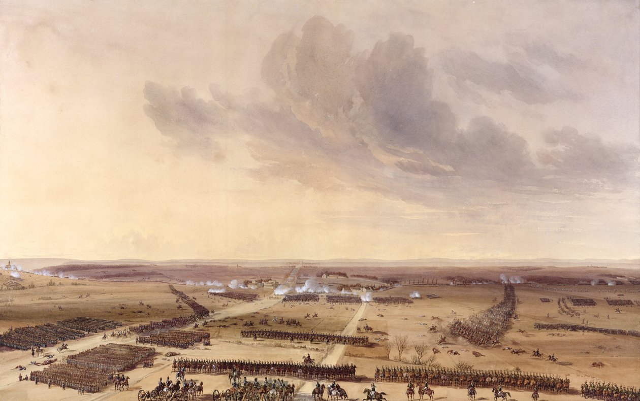 The Battle of Montmirail on the 11th February 1814 by Jean Antoine Simeon Fort