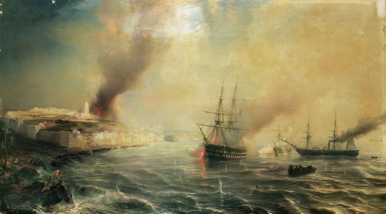 Bombardment of Sale by Jean Antoine Theodore Gudin