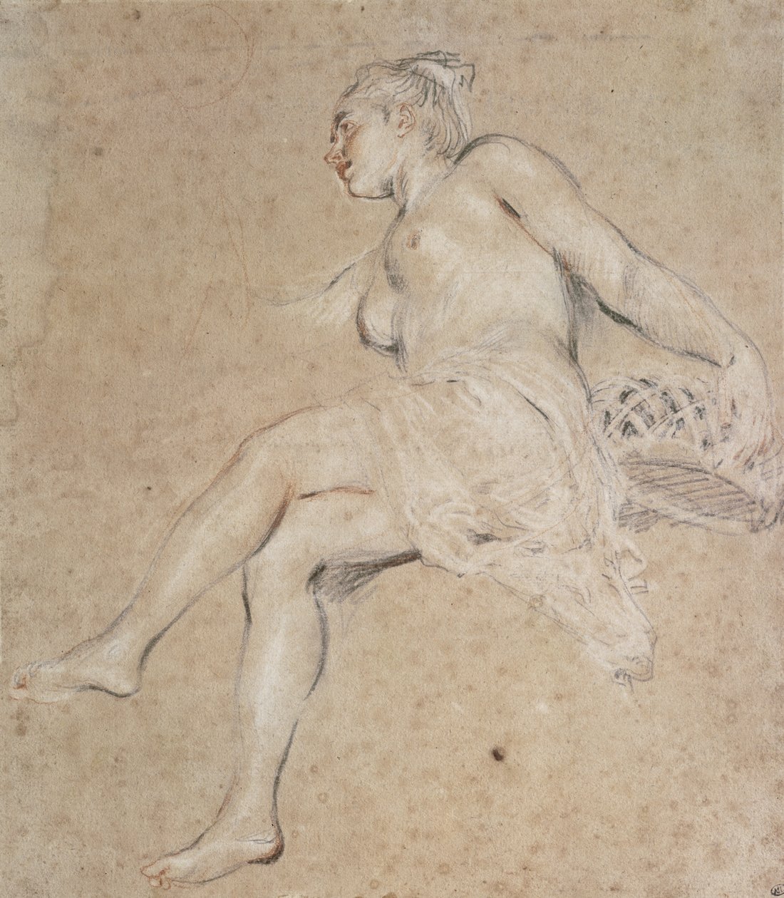 Flora, c.1716 by Jean Antoine Watteau
