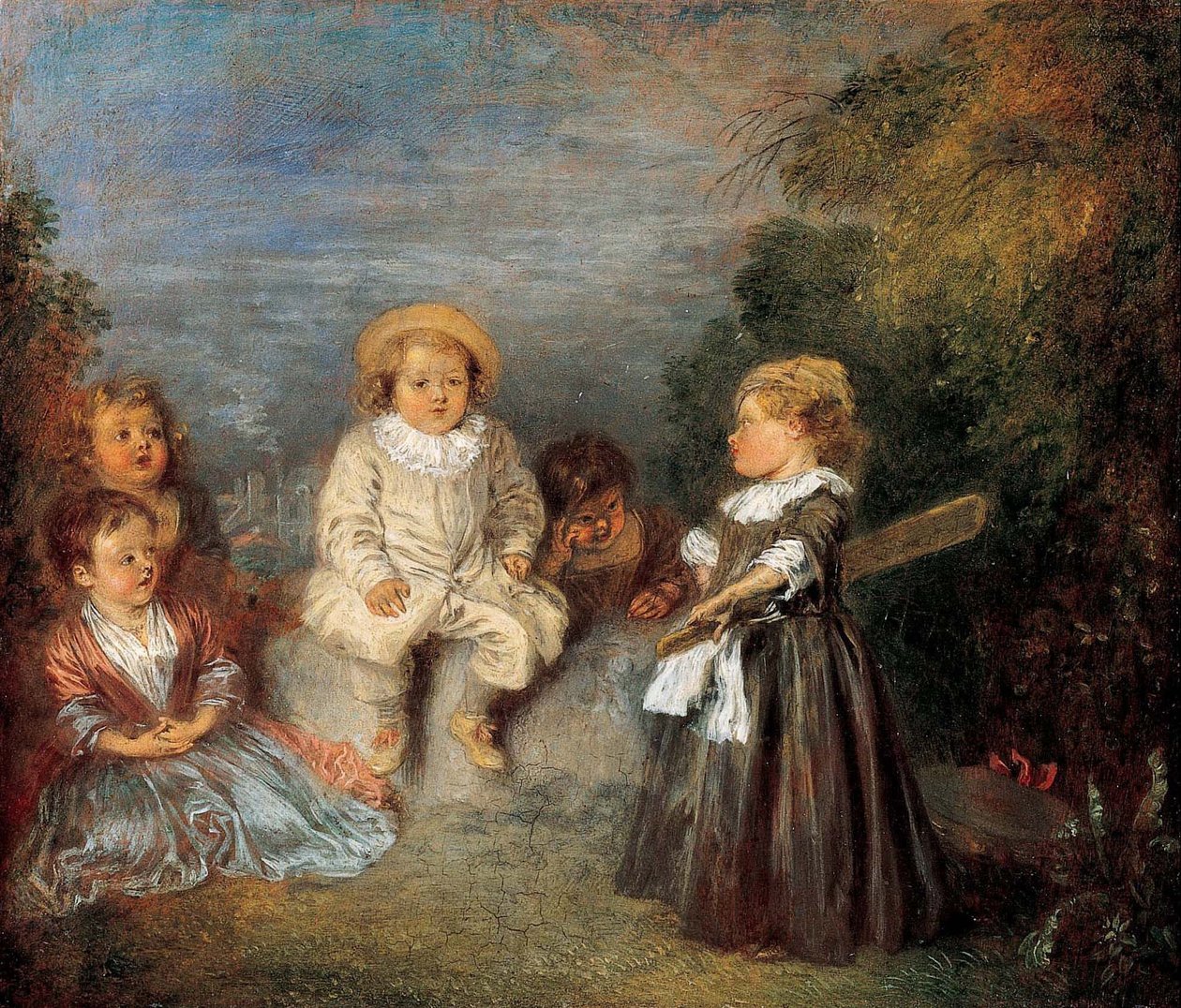 Happy Age! Golden Age by Jean Antoine Watteau