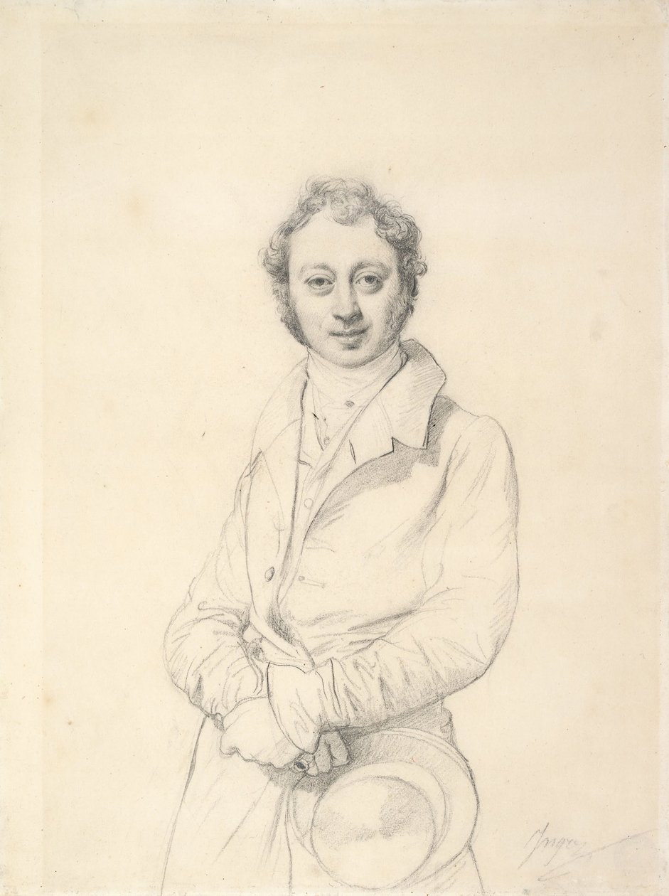 The Archeologist Désiré-Raoul Rochette, c. 1830 by Jean Auguste Dominique Ingres