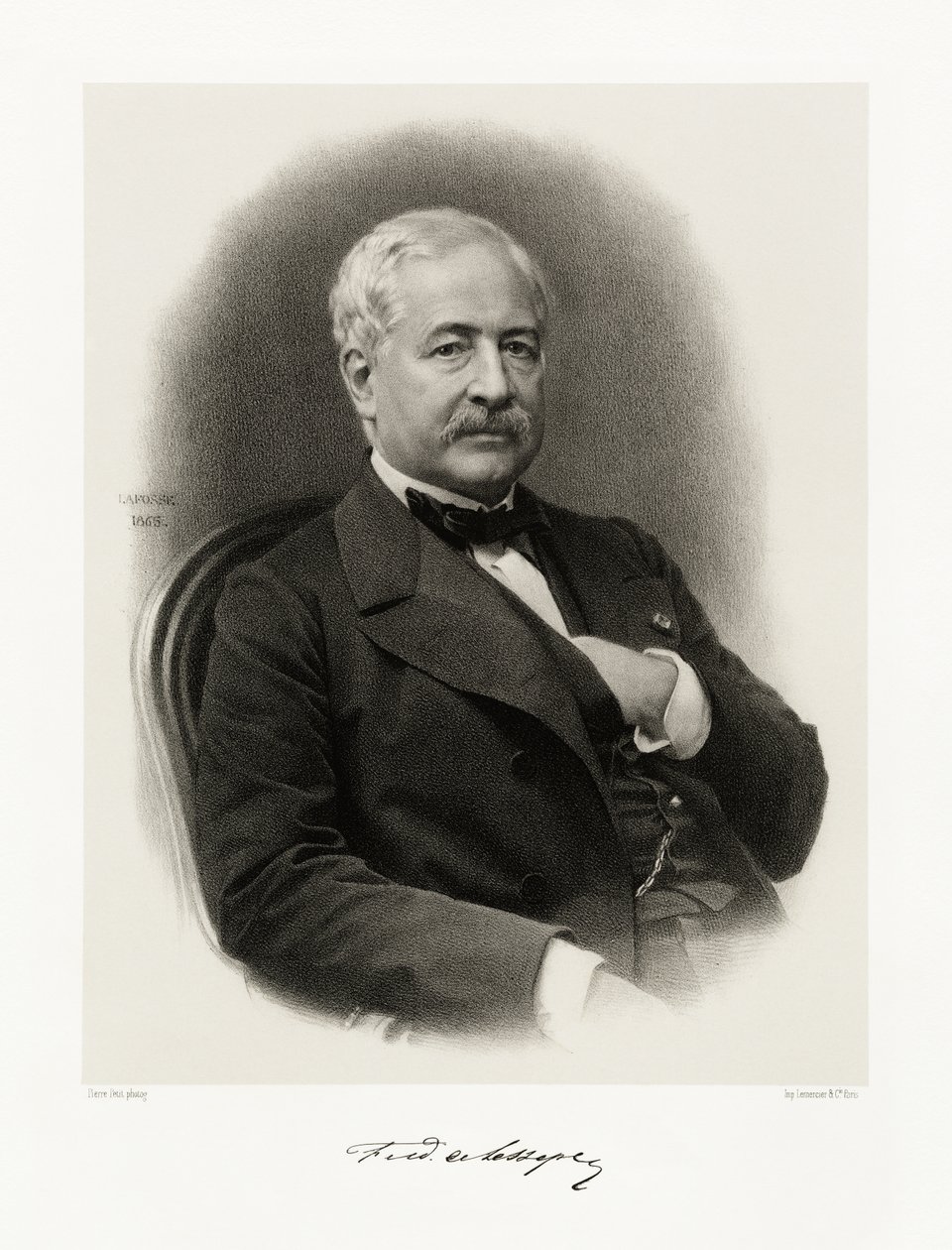 Ferdinand de Lesseps by Jean Baptiste Adolphe Lafosse