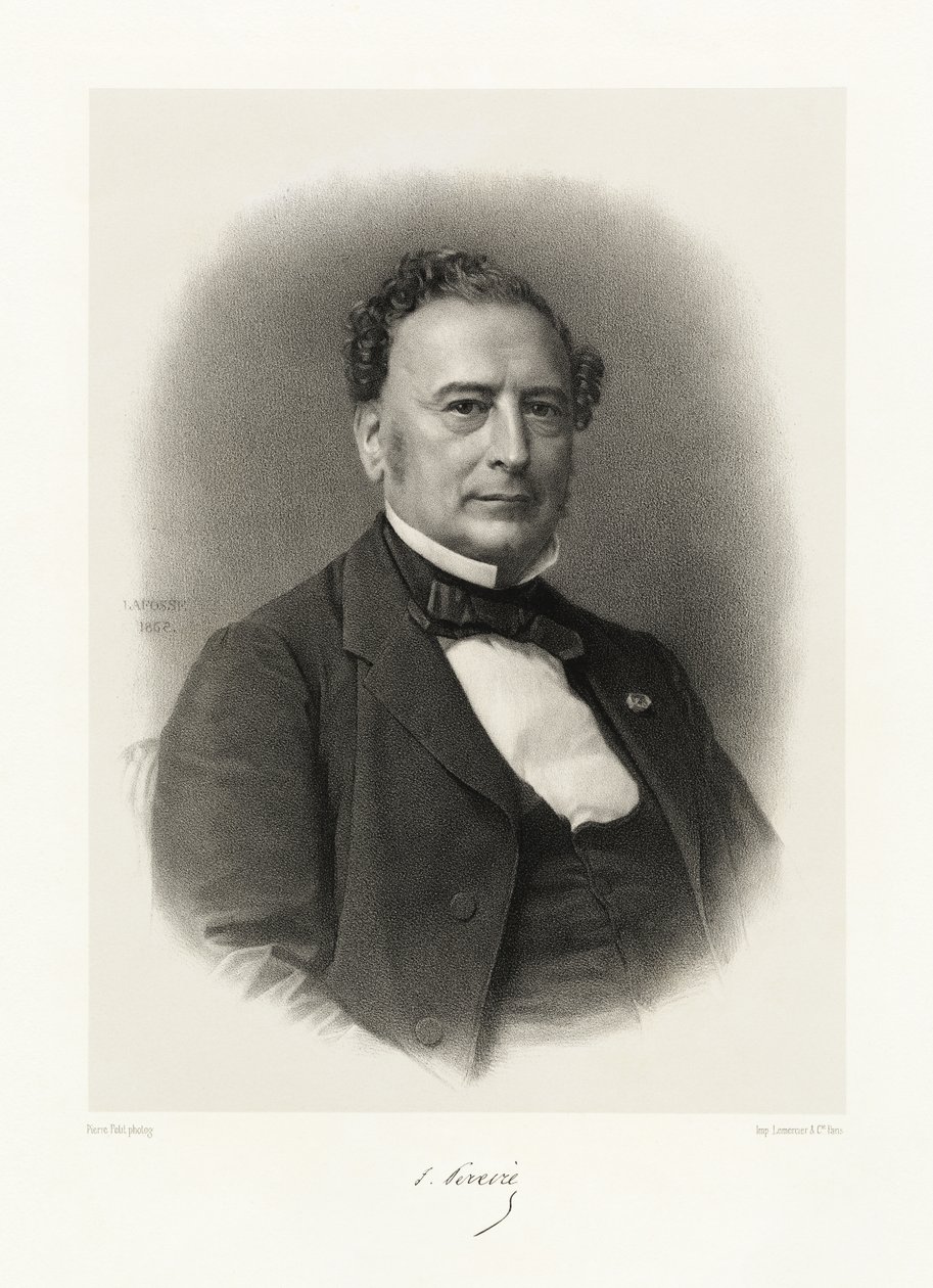 Isaac Rodrigue Péreire by Jean Baptiste Adolphe Lafosse