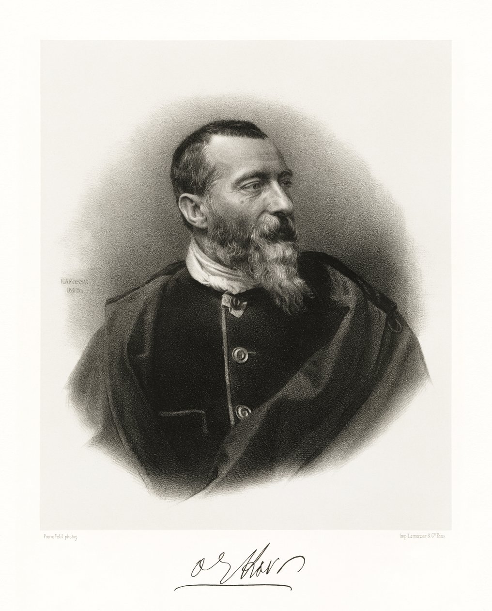 Jean Baptiste Alphonse Karr by Jean Baptiste Adolphe Lafosse