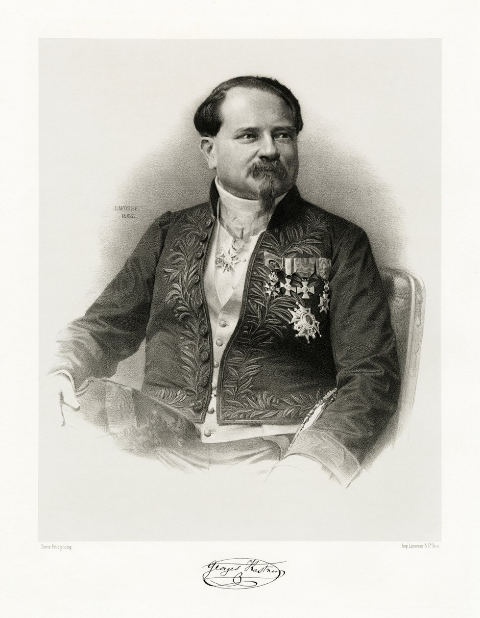 Jean Georges Kastner by Jean Baptiste Adolphe Lafosse