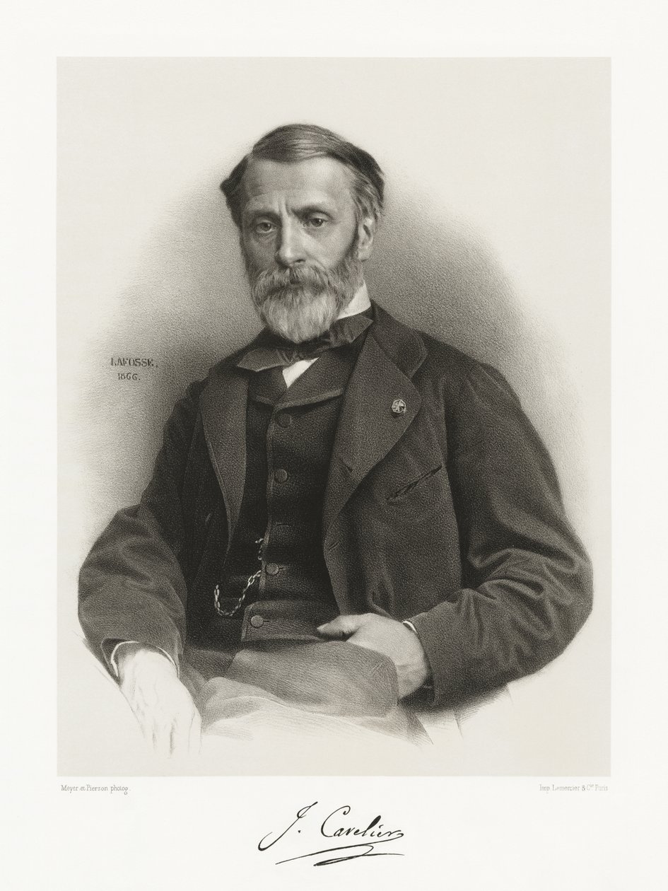 Jules Cavelier by Jean Baptiste Adolphe Lafosse