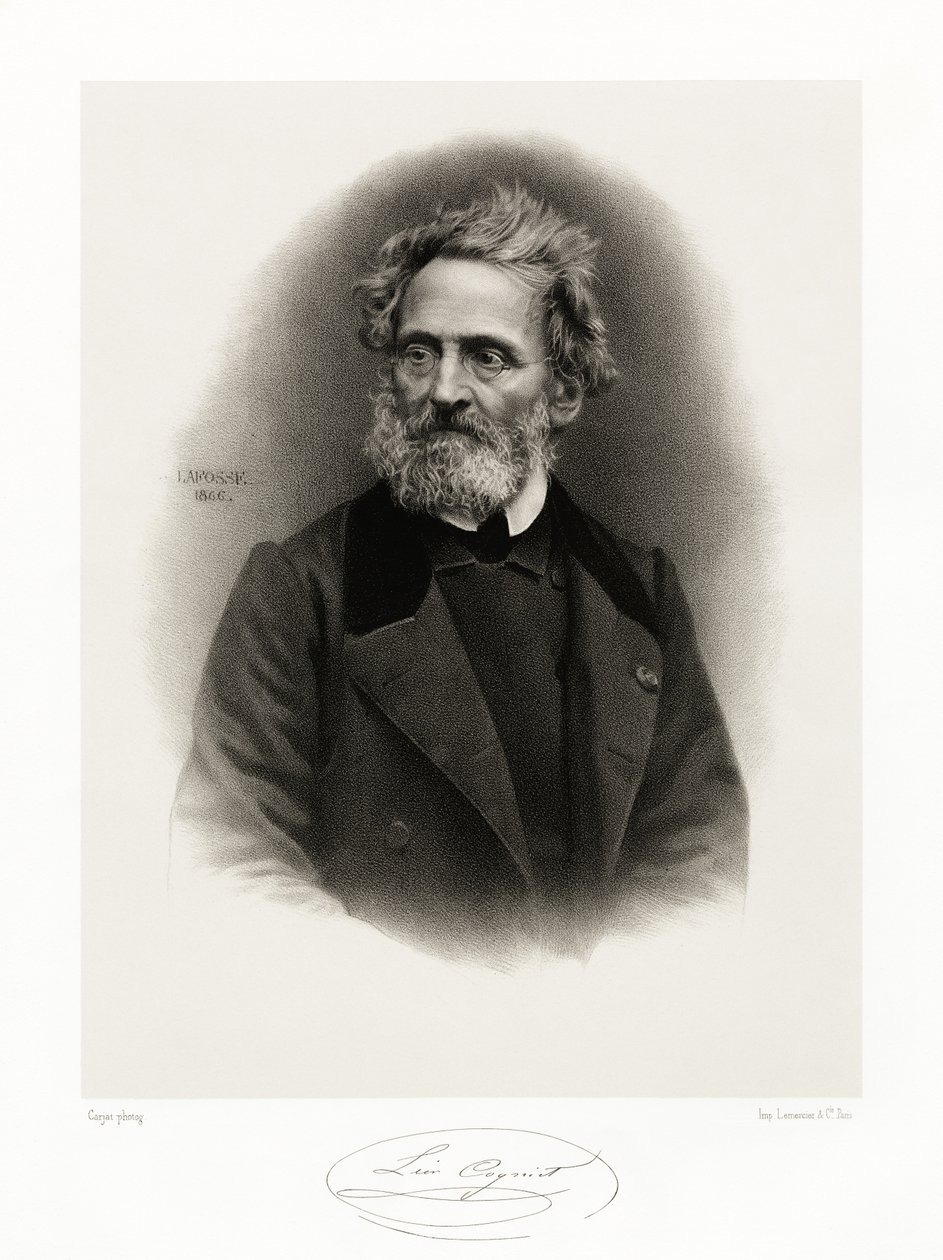 Léon Cogniet by Jean Baptiste Adolphe Lafosse