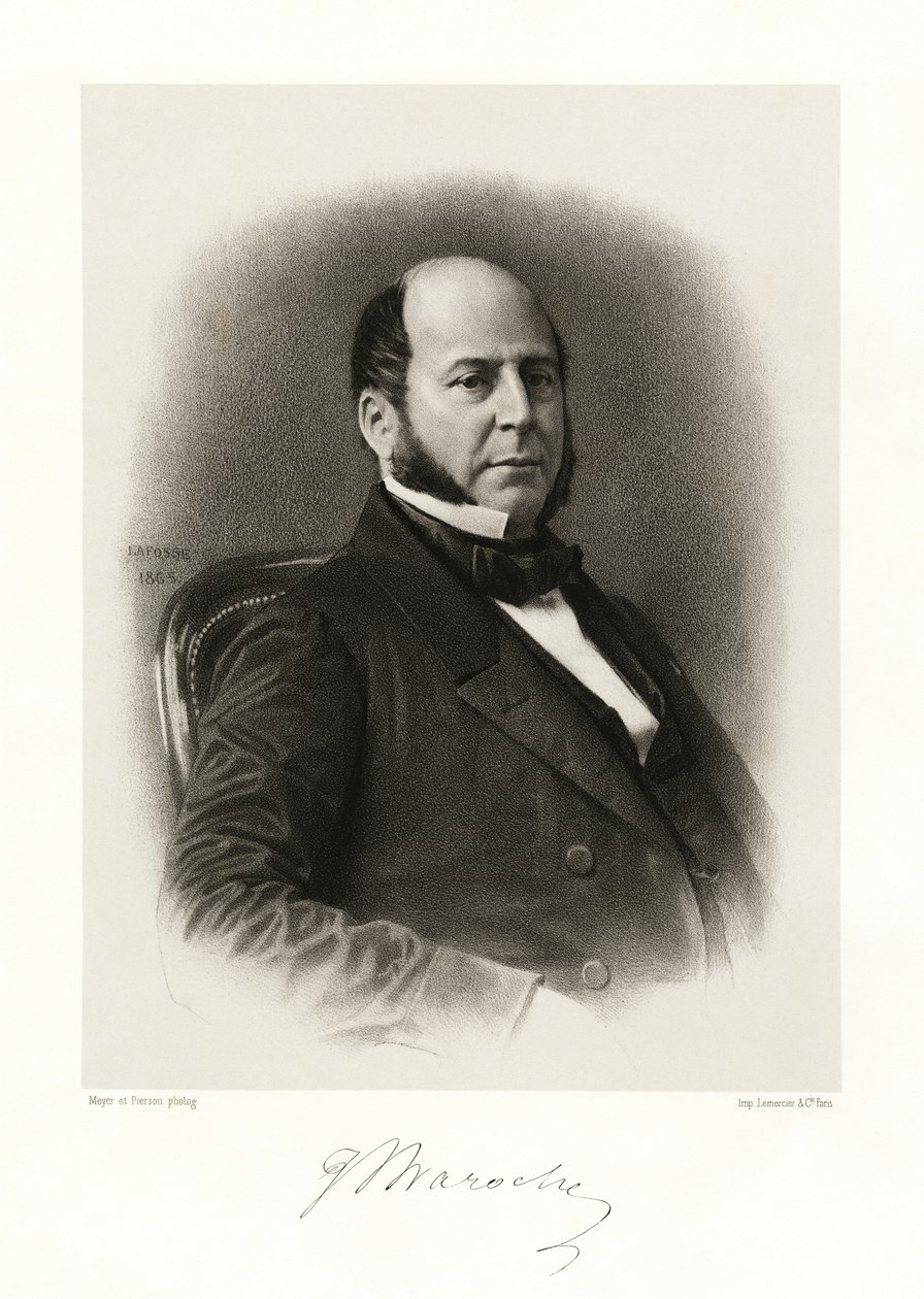 Pierre Jules Baroche by Jean Baptiste Adolphe Lafosse