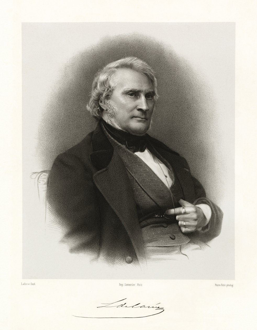 le comte Louis Marie de Carné-Marcein by Jean Baptiste Adolphe Lafosse