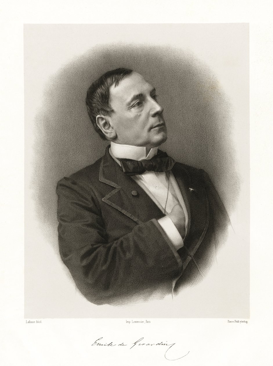 Émile de Girardin by Jean Baptiste Adolphe Lafosse