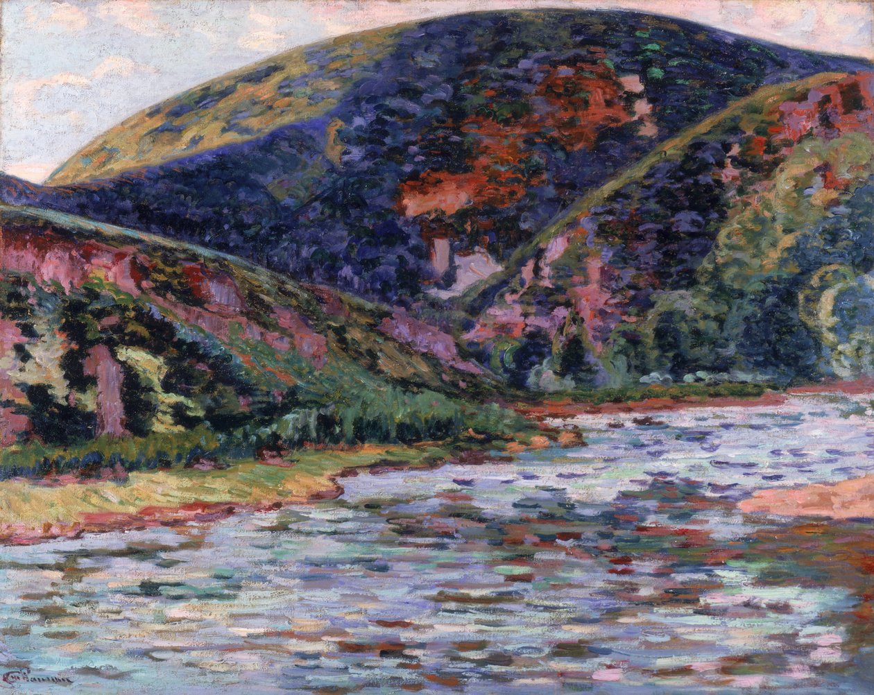 The Creuse in Summertime by Jean Baptiste Armand Guillaumin