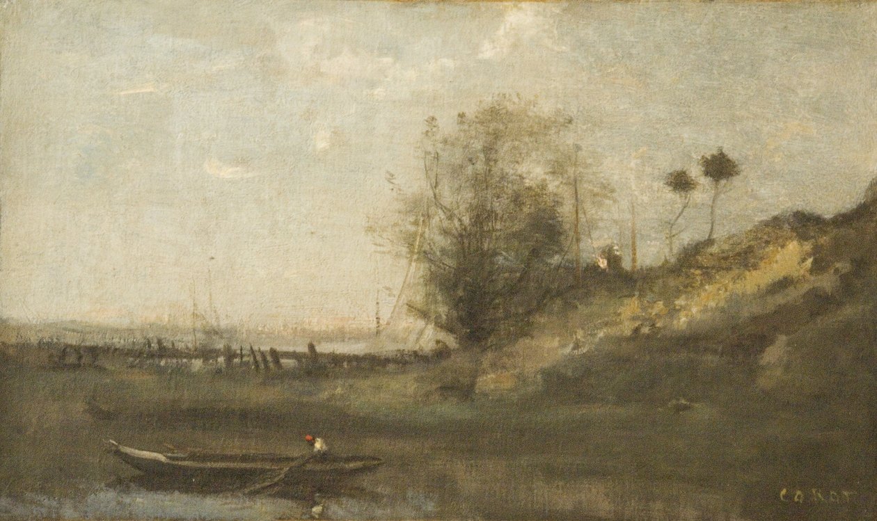 Norman Estacade by Jean Baptiste Camille Corot