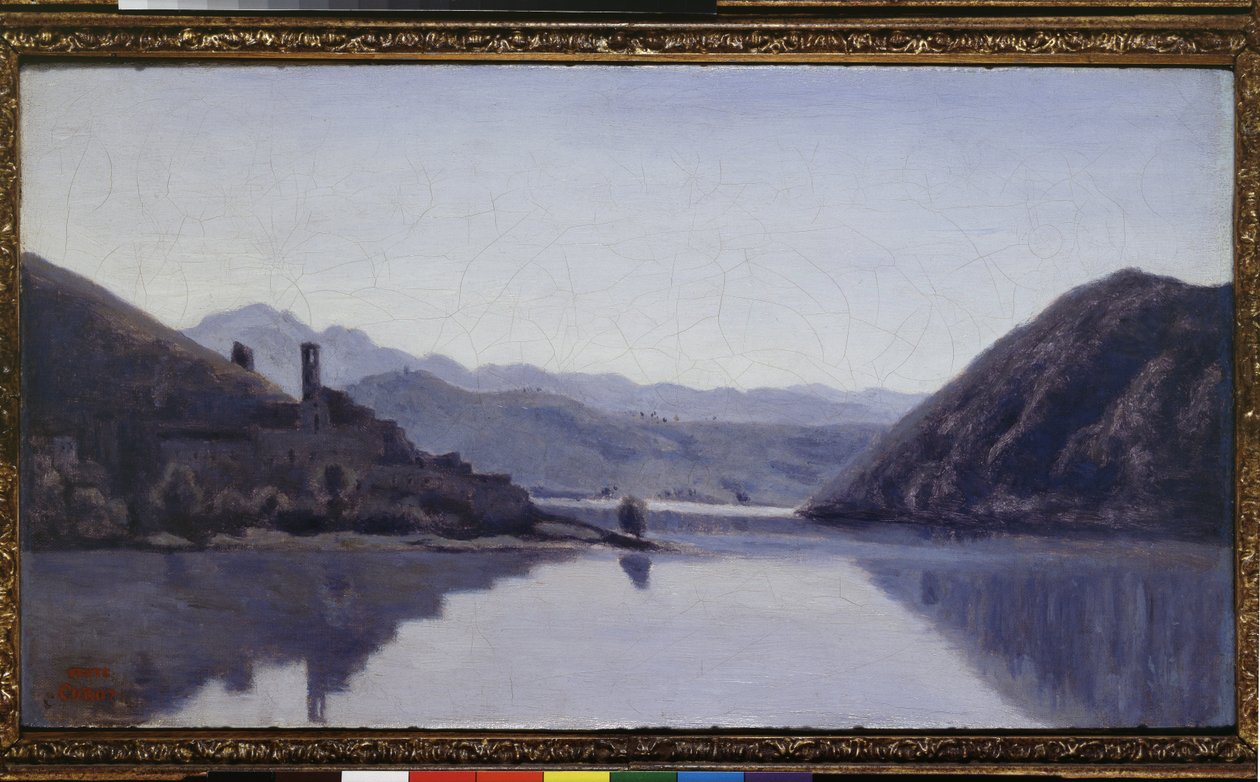 Lago di Piediluco, Umbria by Jean Baptiste Camille Corot
