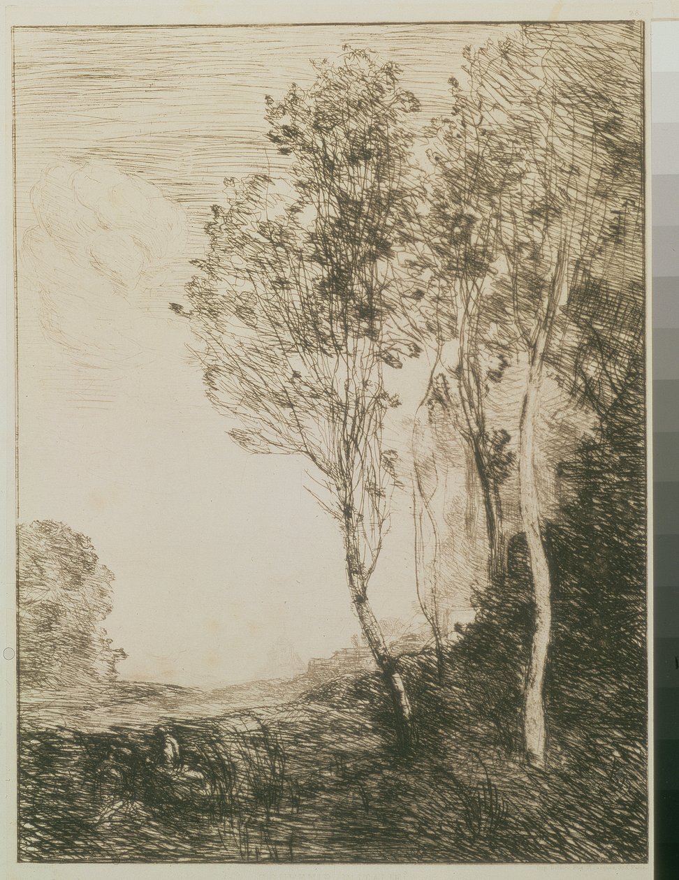 Memory of Italy, 1863 by Jean Baptiste Camille Corot