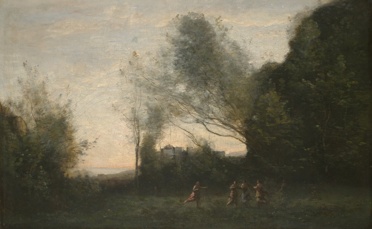 The Dance of the Nymphs by Jean-Baptiste-Camille Corot