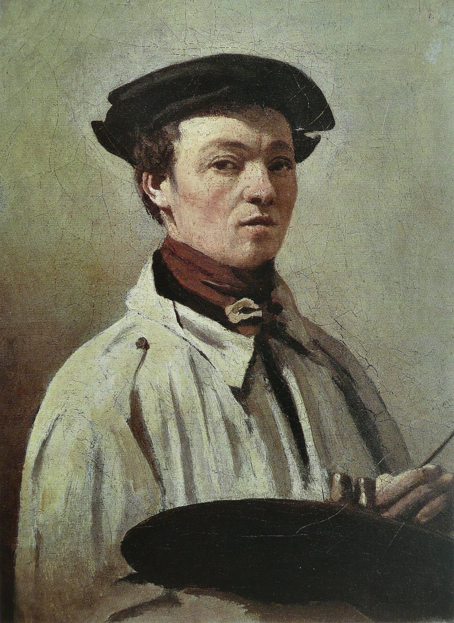 Self-Portrait by Jean Baptiste Camille Corot