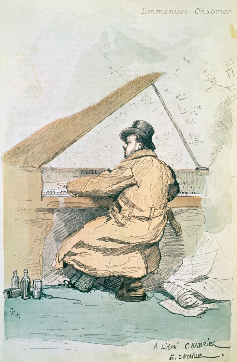 Emmanuel Chabrier, cover illustration from 