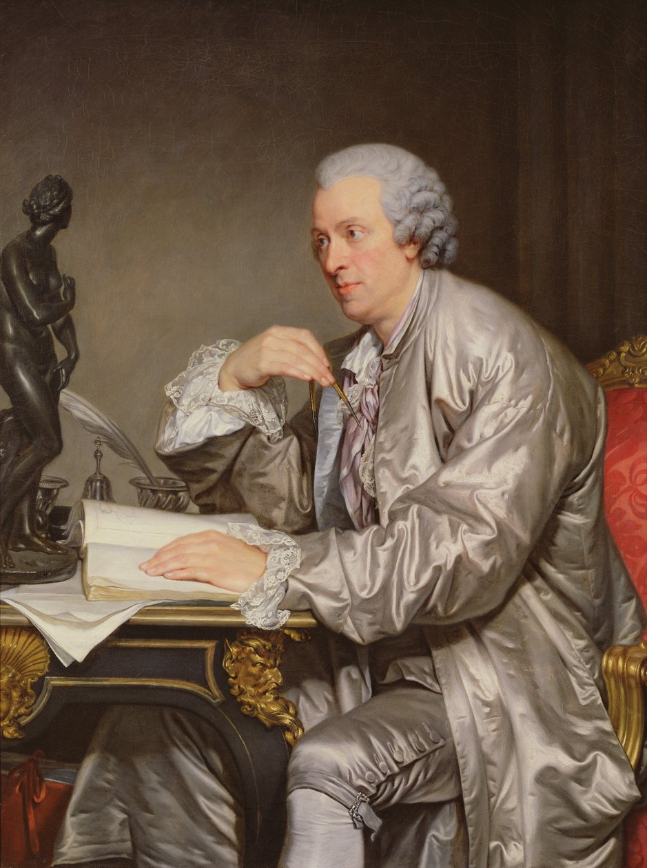 Portrait of Claude-Henri Watelet (1718-86) 1763-65 by Jean Baptiste Greuze