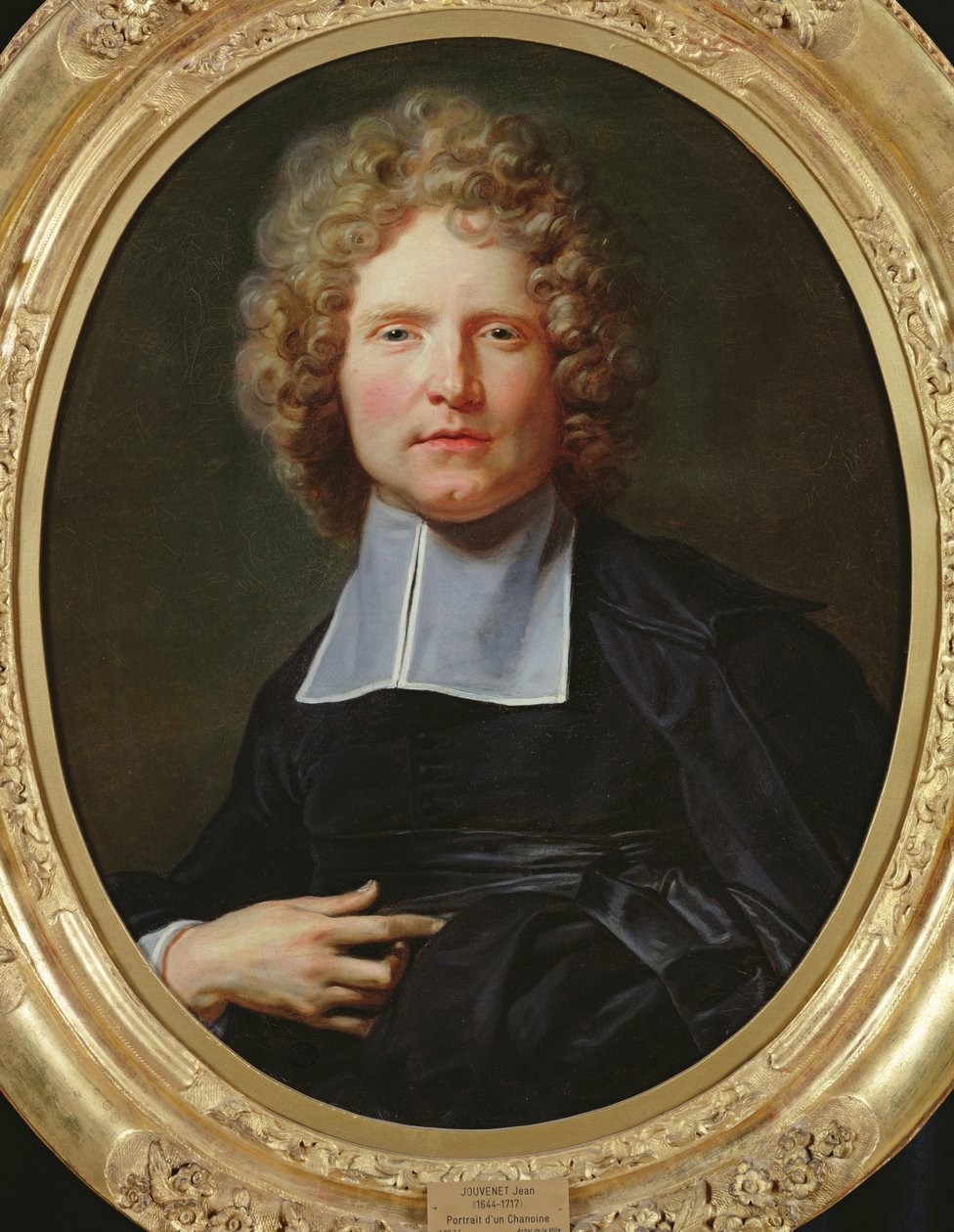 Portrait of a Canon by Jean Baptiste Jouvenet