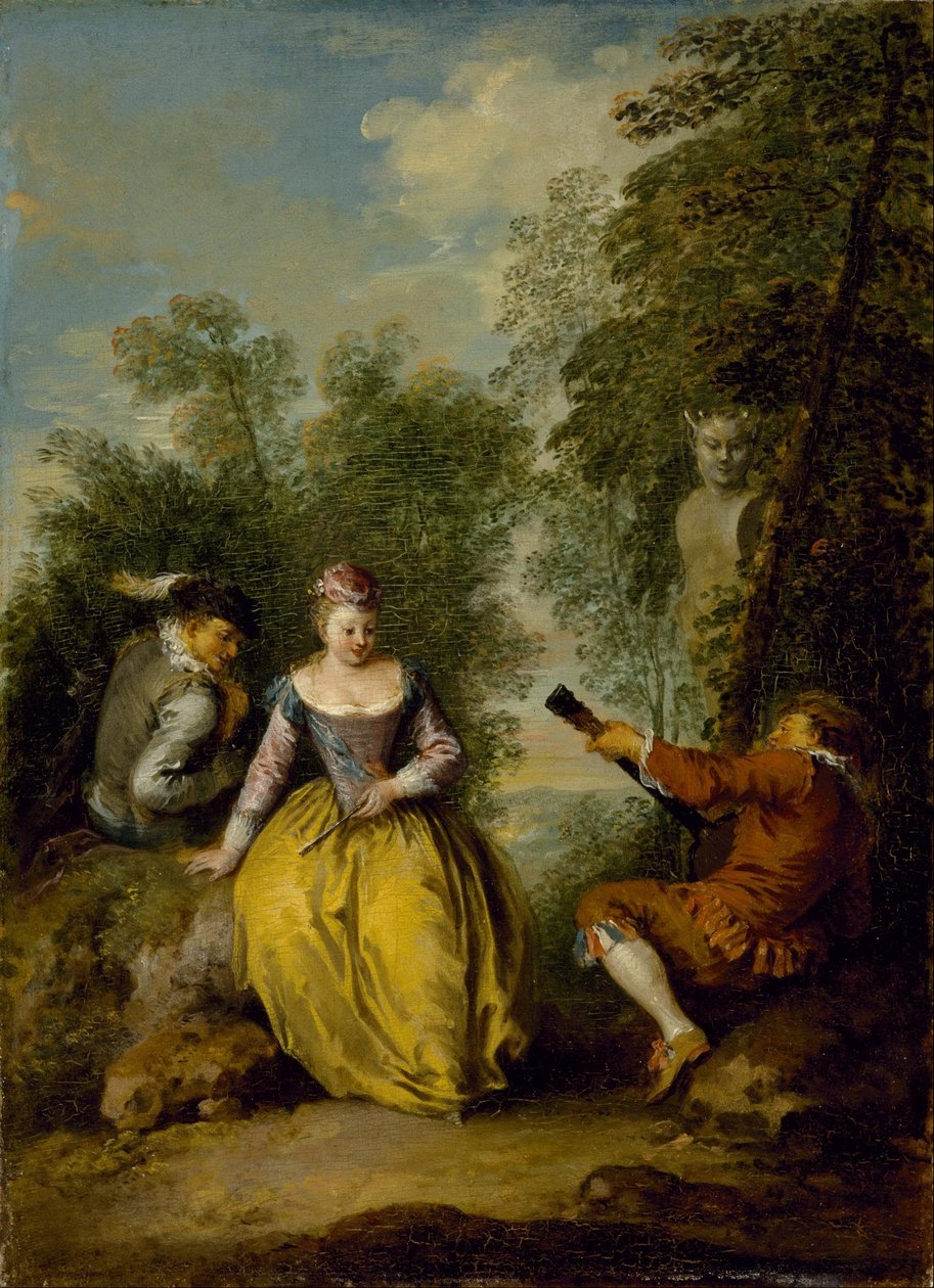 A Pastoral Concert by Jean Baptiste Pater