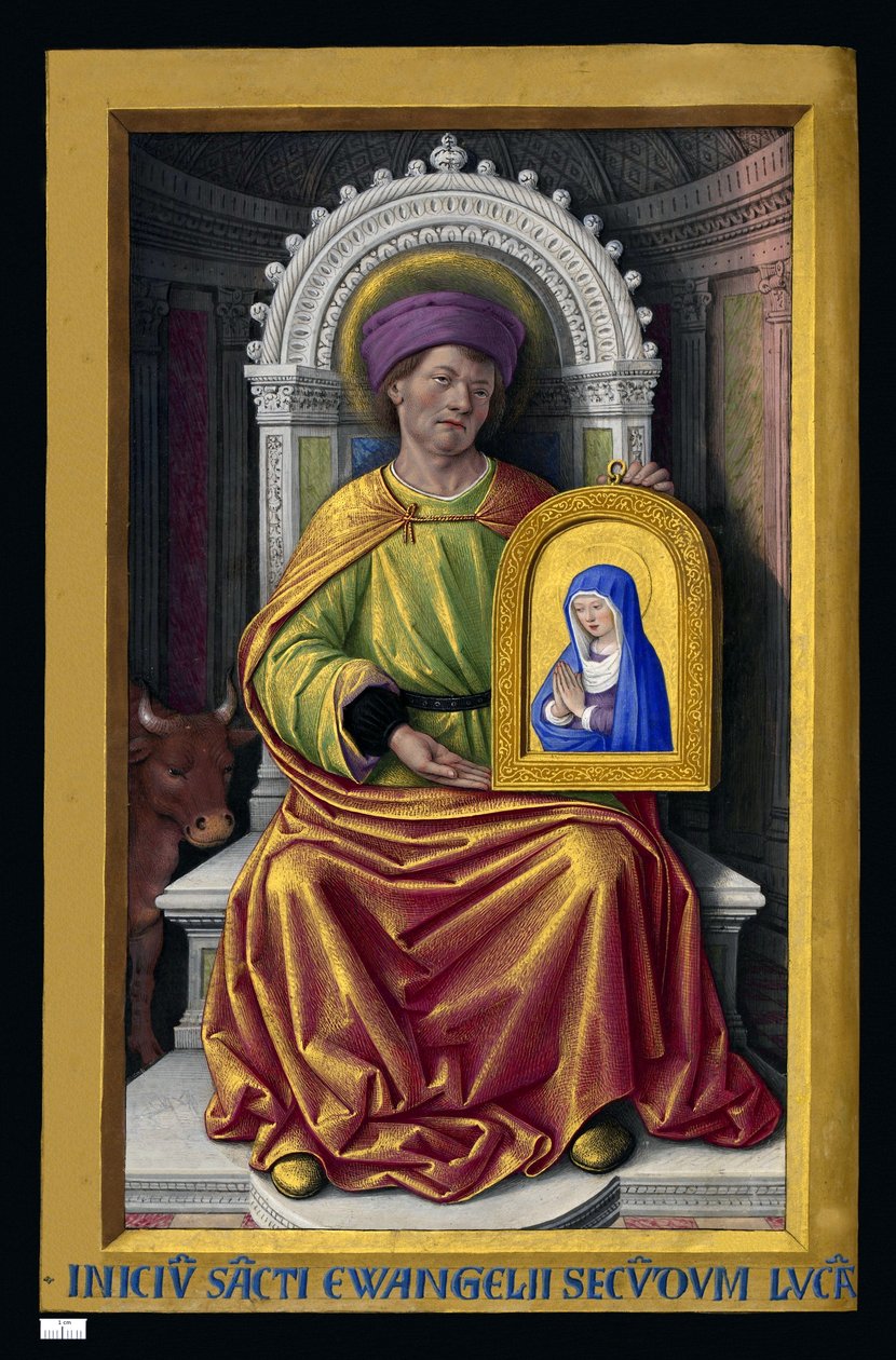 Luke the Evangelist by Jean Bourdichon