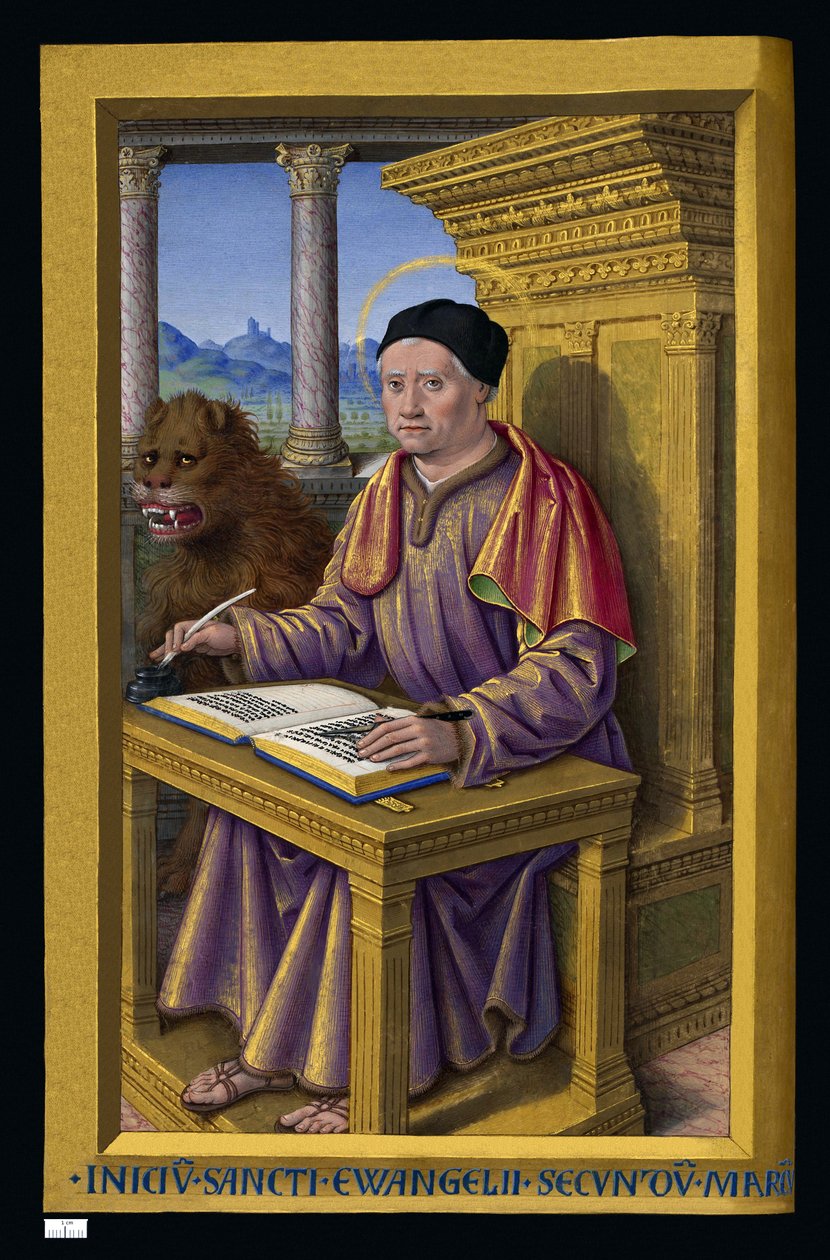 Mark the Evangelist by Jean Bourdichon