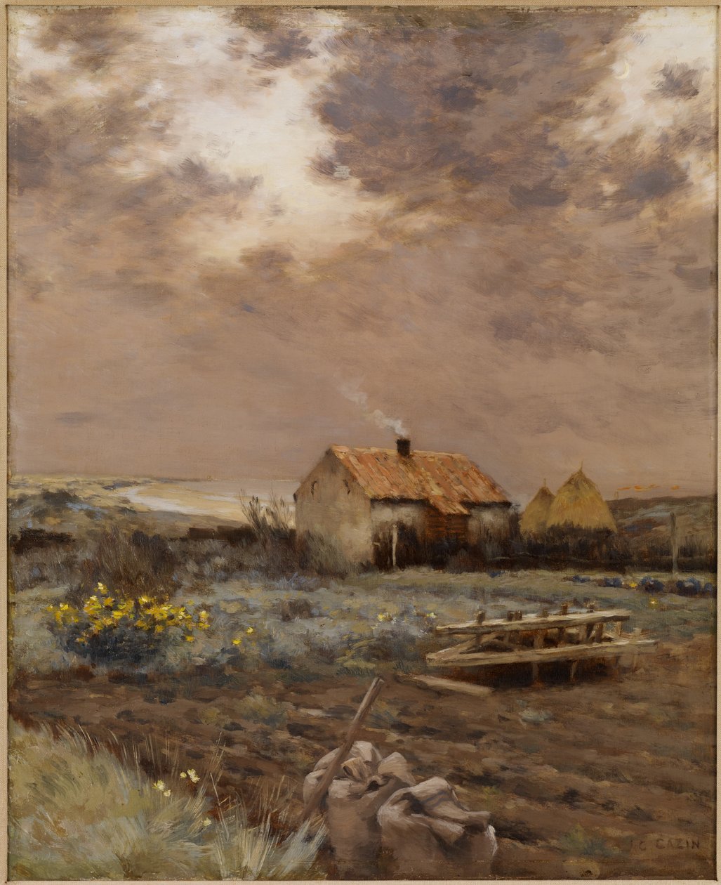 Landscape, c.1880 by Jean Charles Cazin