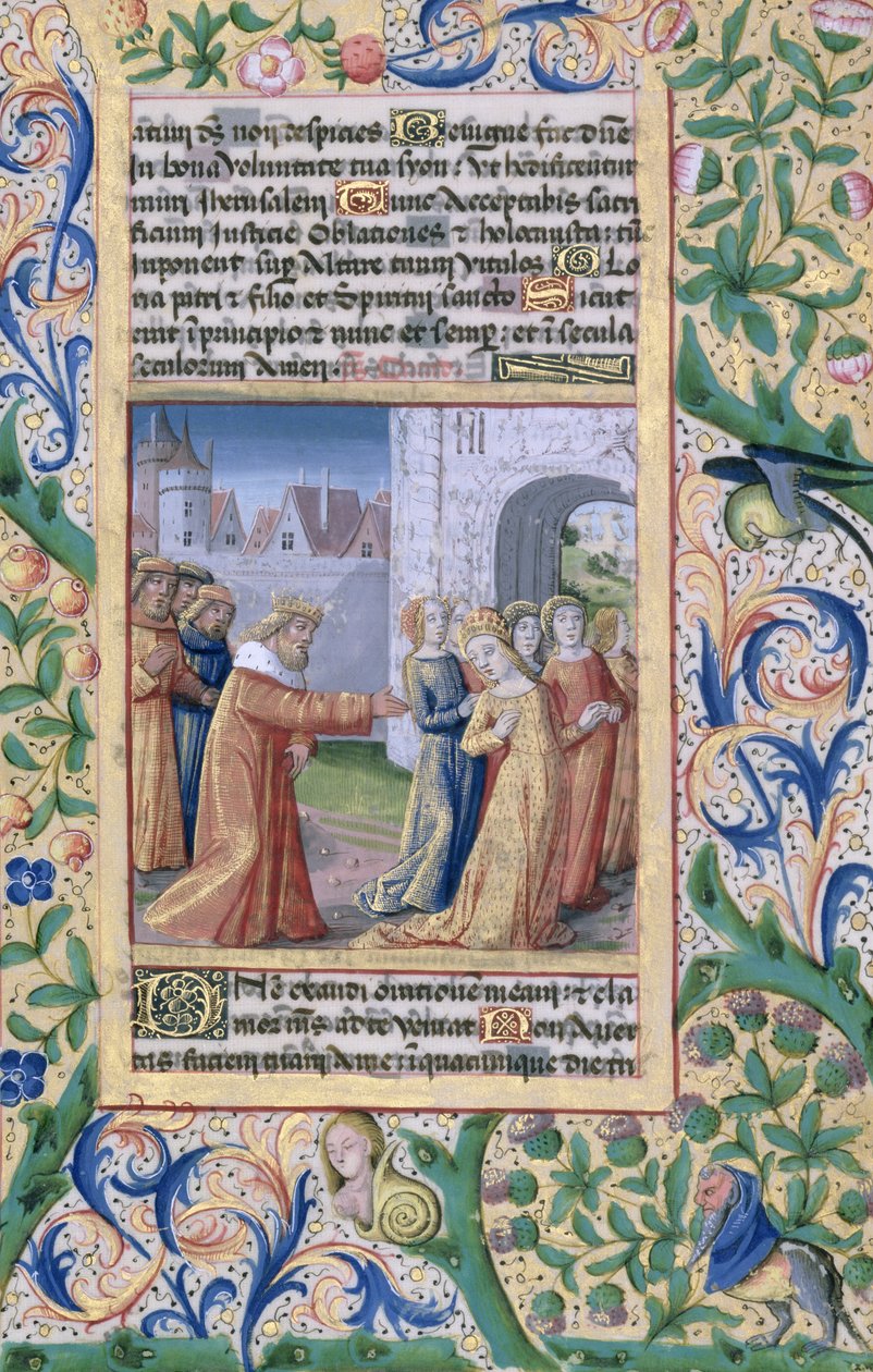 King David Coveting Bathsheba, from the 