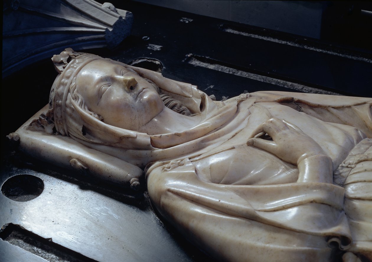 Effigy of Isabel of Aragon by Jean D