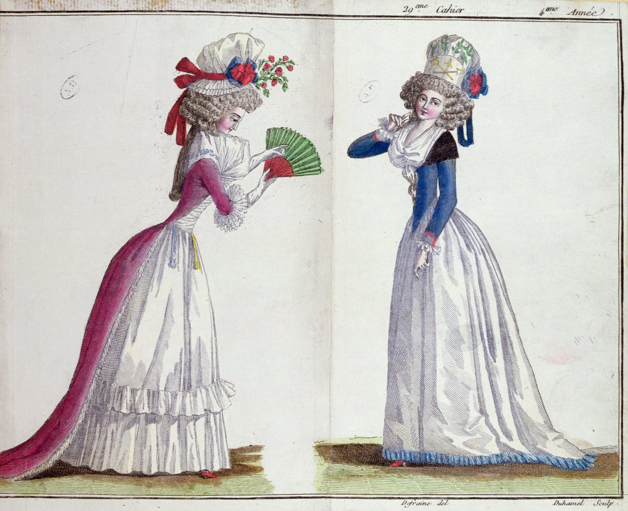 Fashion plate by Jean Florent Defraine