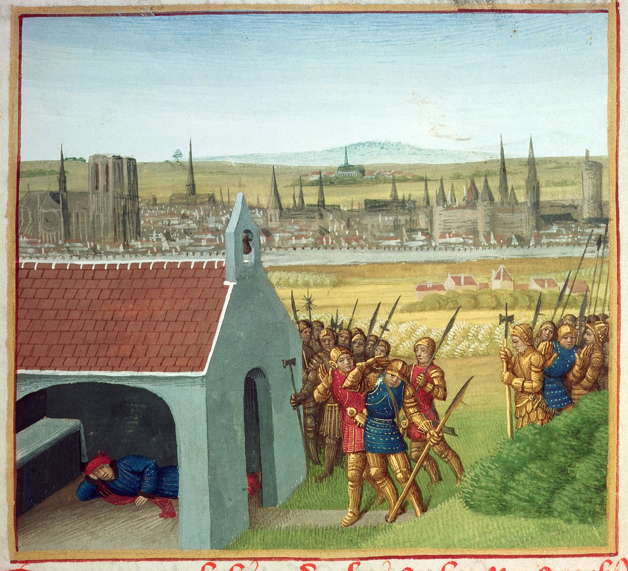 King Clothar II Cannot Bring Back His Son Dagobert I to Paris, from 