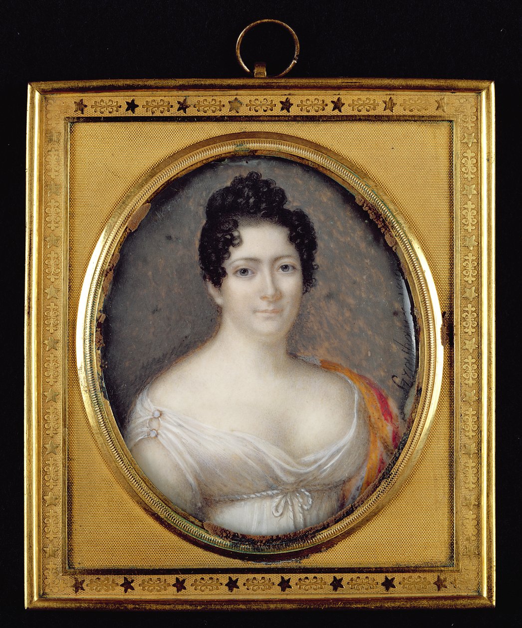 Mademoiselle Mars (1779-1847) 1819 by Jean Francois Strasbeaux