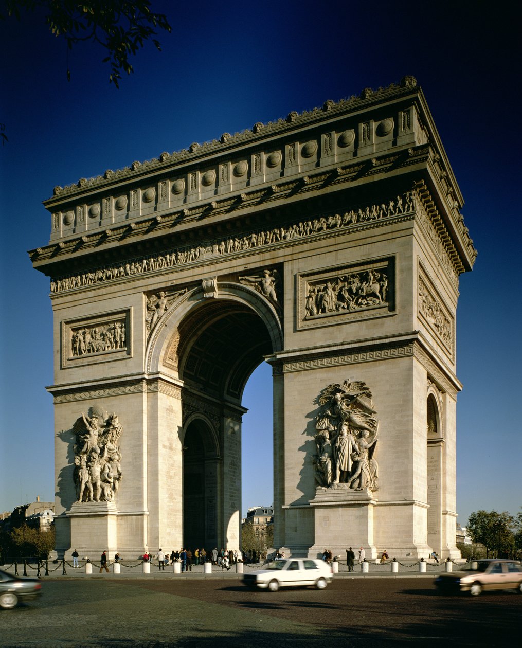 View of the East facade, completed 1806-86 by Jean Francois Therese Chalgrin
