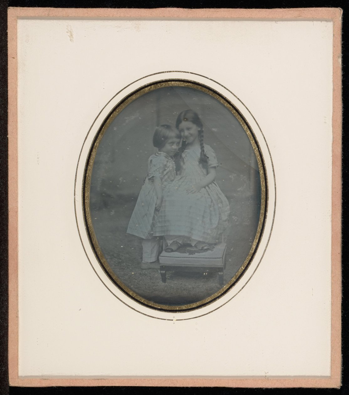 Portrait of Two of the Daughters of Sophie Eynard-Eynard by Jean-Gabriel Eynard