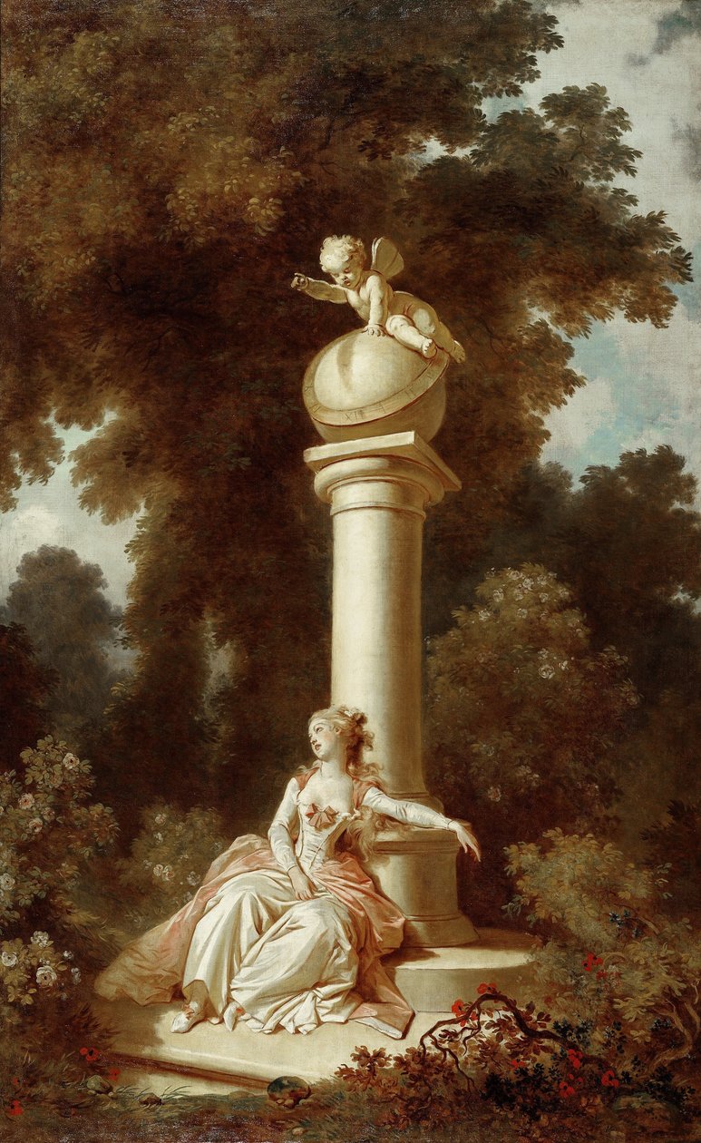 Reverie by Jean Honore Fragonard