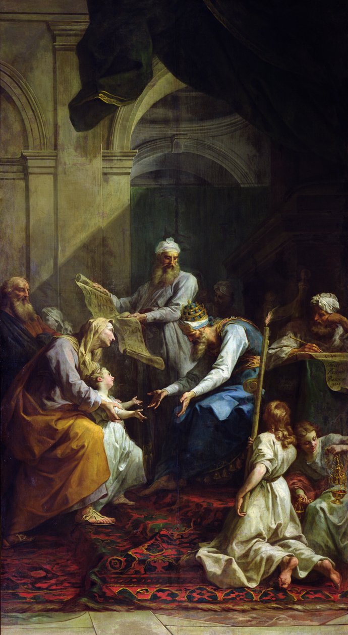 Presentation of the Virgin in the Temple, 1735 by Jean Bernard Restout