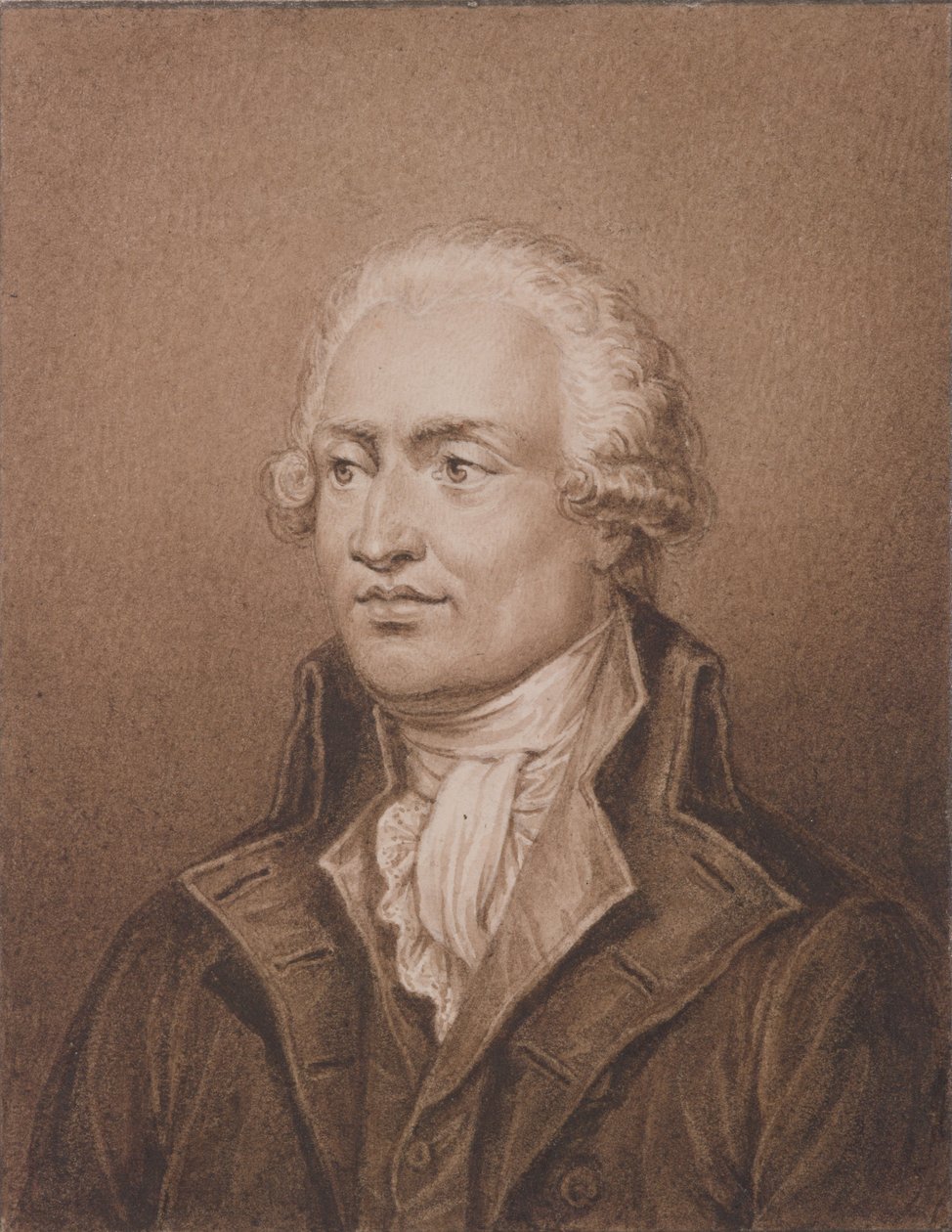 Marie Jean Antoine Nicolas de Caritat, Marquis de Condorcet by Jean Jacques Frilley