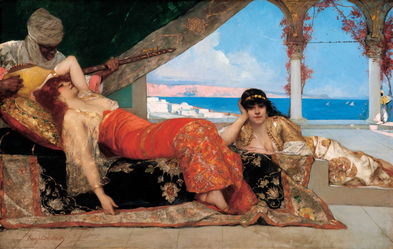 Favorite of the Emir by Jean Joseph Benjamin Constant