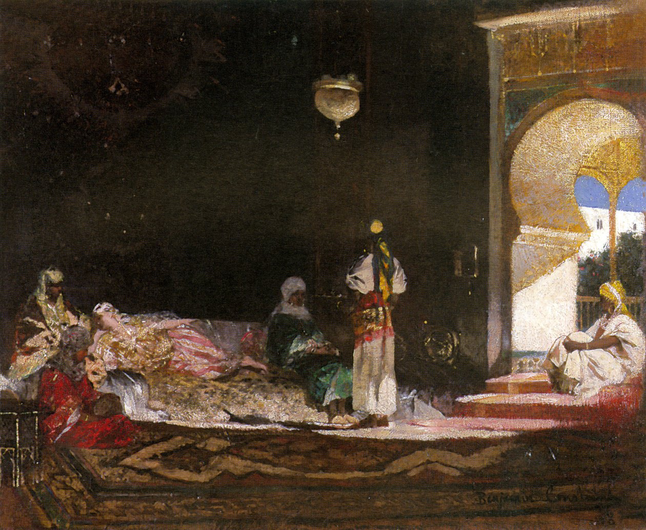 Harem Scene by Jean Joseph Benjamin Constant