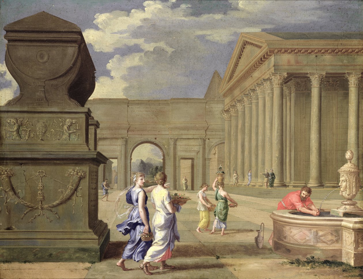 Classical Landscape by Jean Lemaire
